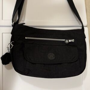 Kipling Black Medium Size Crossbody Bag